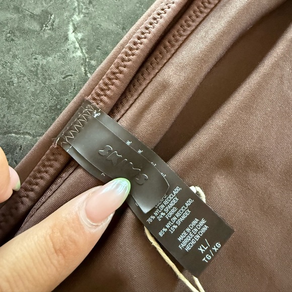 SKIMS Espresso Swimwear Top LIMITED EDITION - Picture 3 of 7